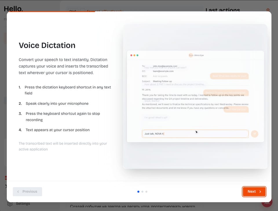 NOVA v1.8.15 → v1.8.21: clearer, more welcoming, more reliable
